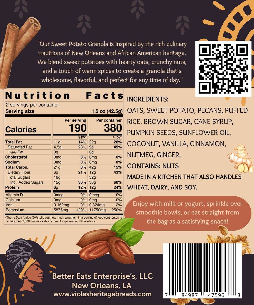 Sweet Potato Granola | 3 oz bag Bundles